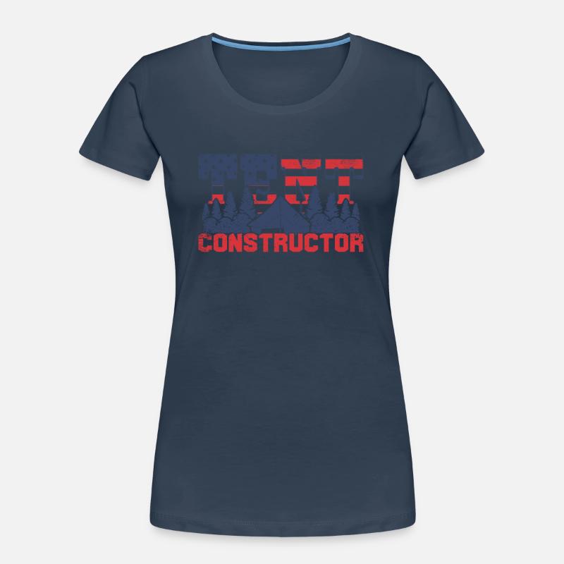 Constructeur de tentes T-shirt bio Premium Femme