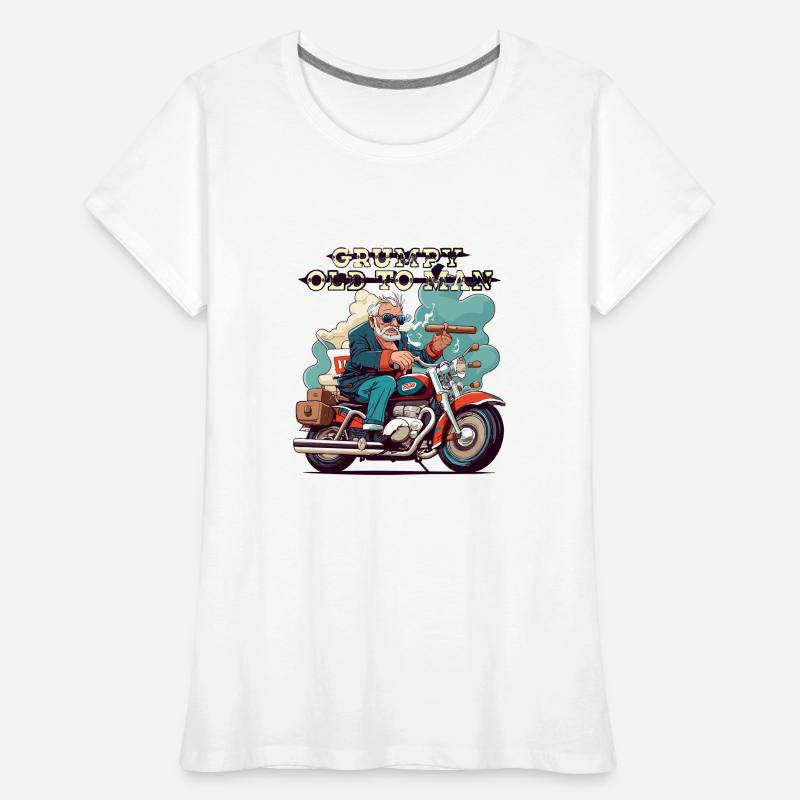 GRUMPY OLD MAN Women's Premium Organic T-Shirt