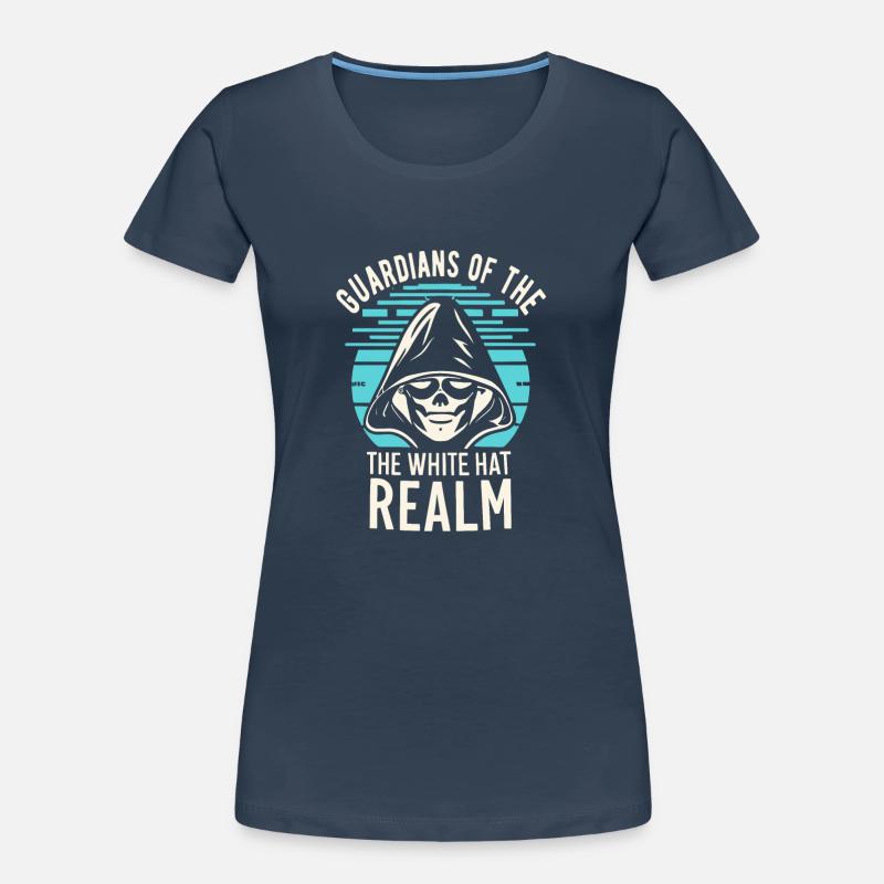 Ethical Hacking Analyst Ethical Cyber Security Frauen Premium Bio T-Shirt