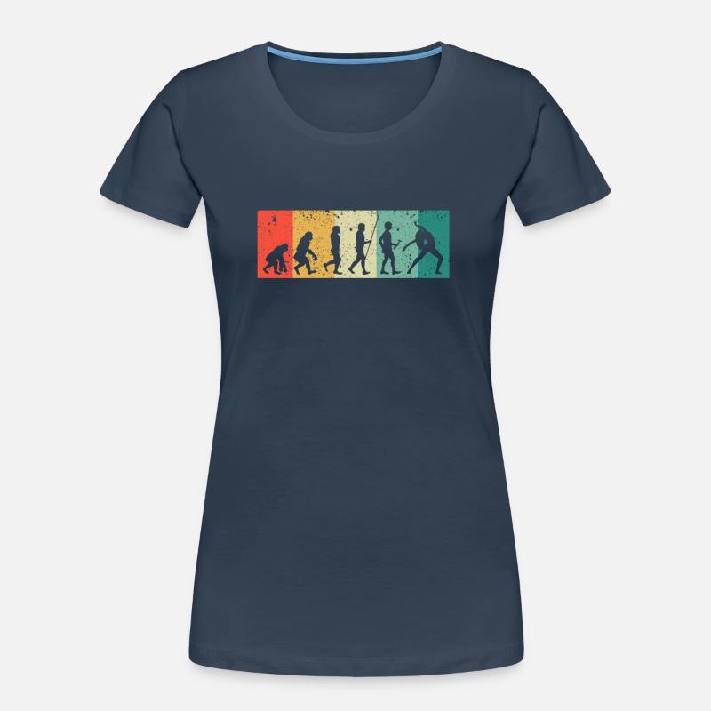 Tanzen Retro Tanzen Evolution des Menschen Tänzer Frauen Premium Bio T-Shirt