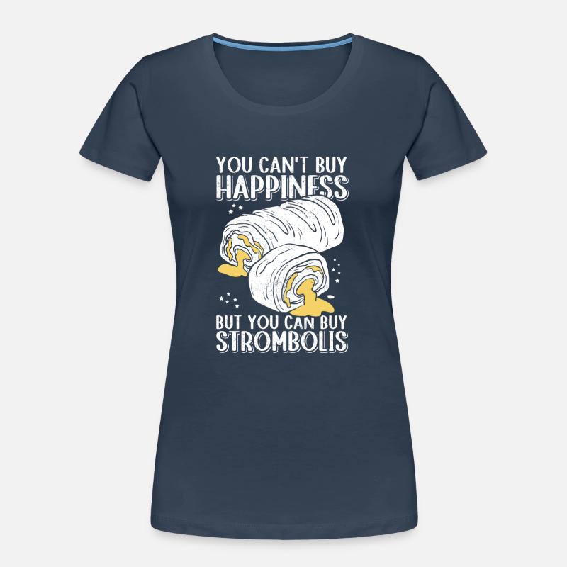 Stromboli Strombolis Pizza Calzone Gift Women's Premium Organic T-Shirt