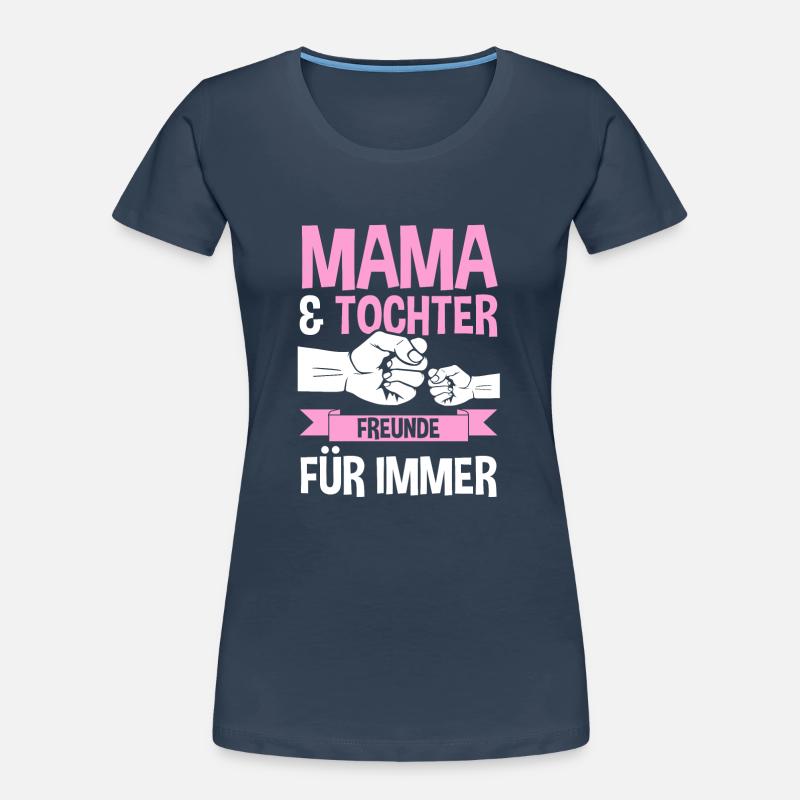 Mutter Muttertag Mama und Tochter Frauen Premium Bio T-Shirt