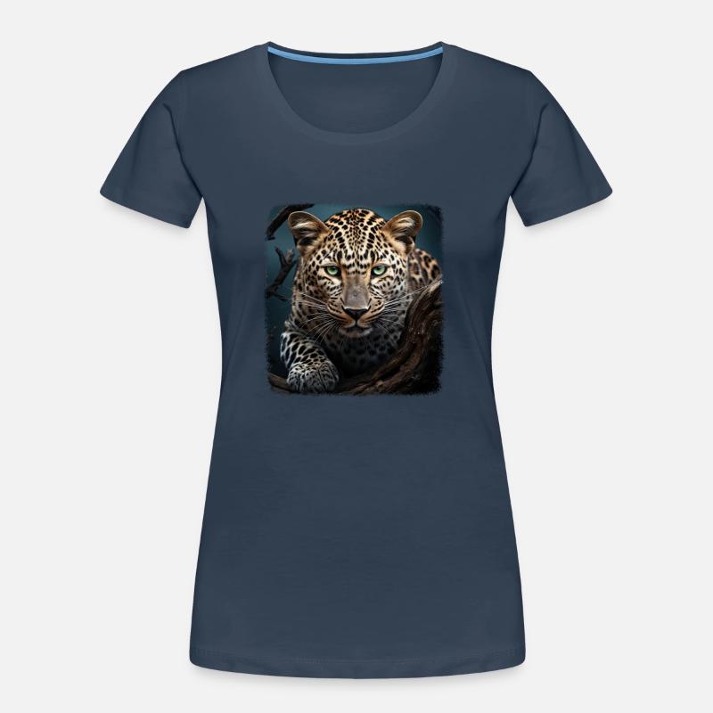 Leoparde realistic Leopard Women's Premium Organic T-Shirt