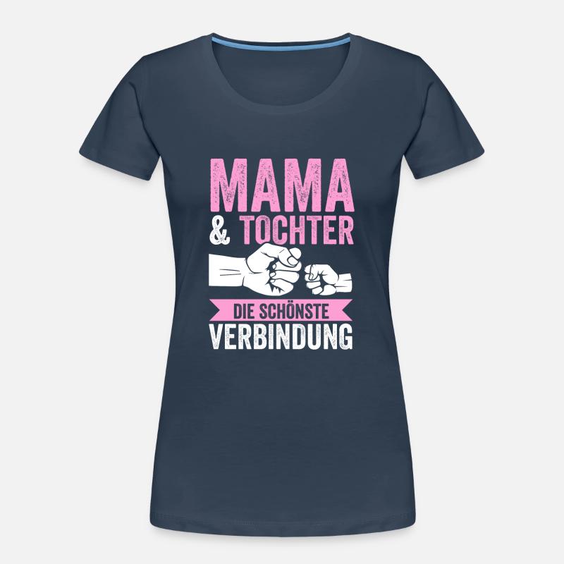 Mutter Muttertag Mama und Tochter Frauen Premium Bio T-Shirt