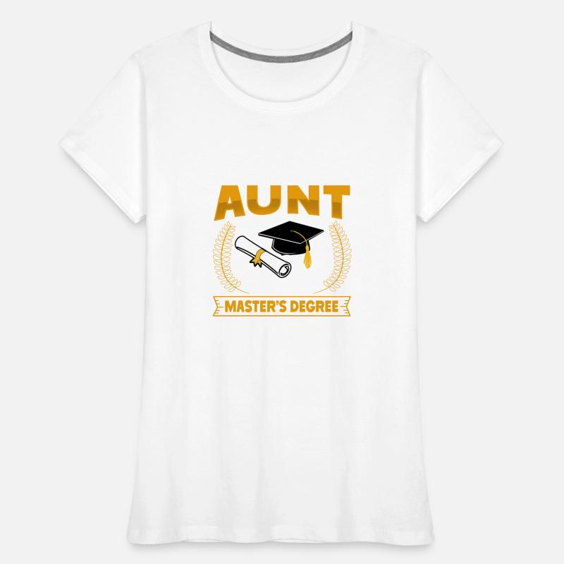 Master's Degree Programme Master Degree Women's Premium Organic T-Shirt