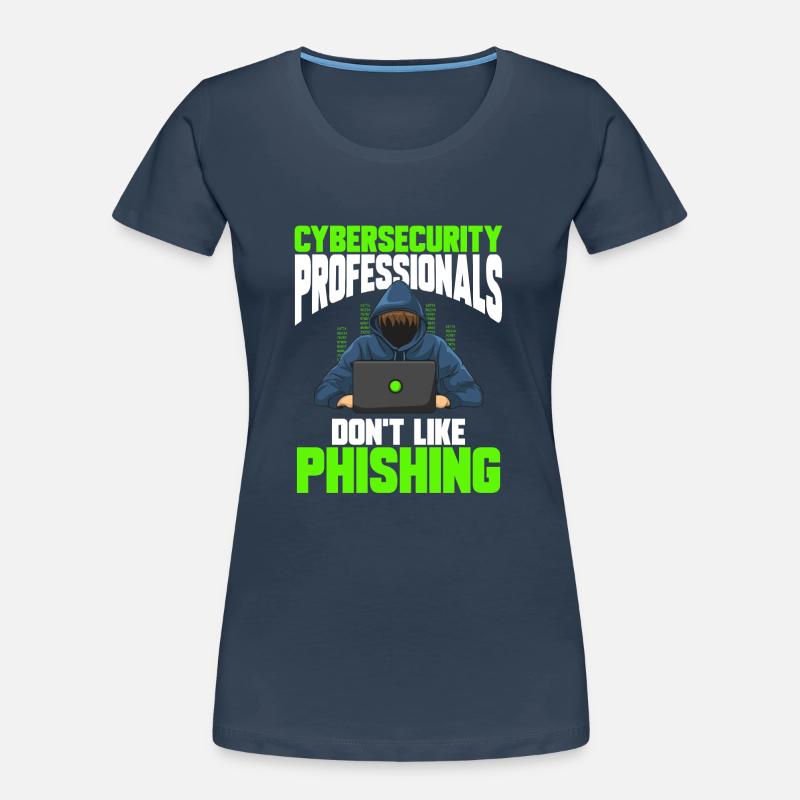 Cybersecurity Hackers IT Security Women's Premium Organic T-Shirt