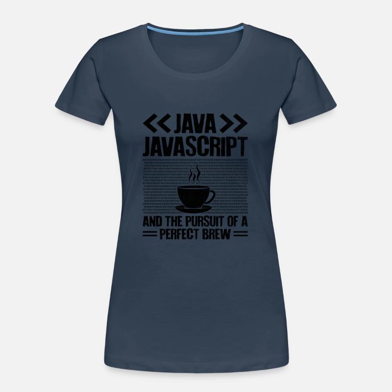 Coffee Coding Programmer Coder Developer Nerd Coff Women's Premium Organic T-Shirt