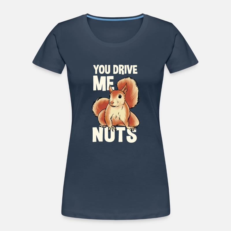 Squirrel Gift Idea Women's Premium Organic T-Shirt
