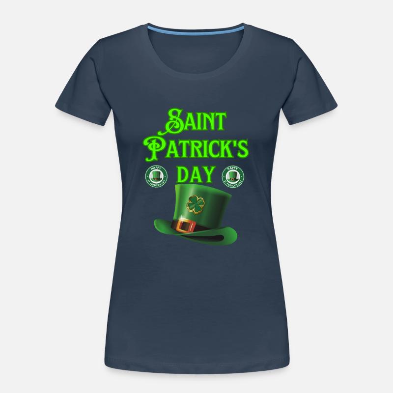 Fête de la Saint-Patrick T-shirt bio Premium Femme