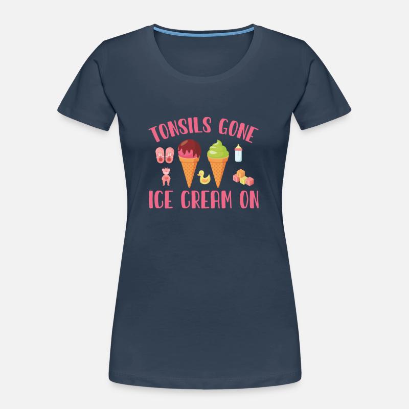 tonsEntfernung Der Mandeln Frauen Premium Bio T-Shirt
