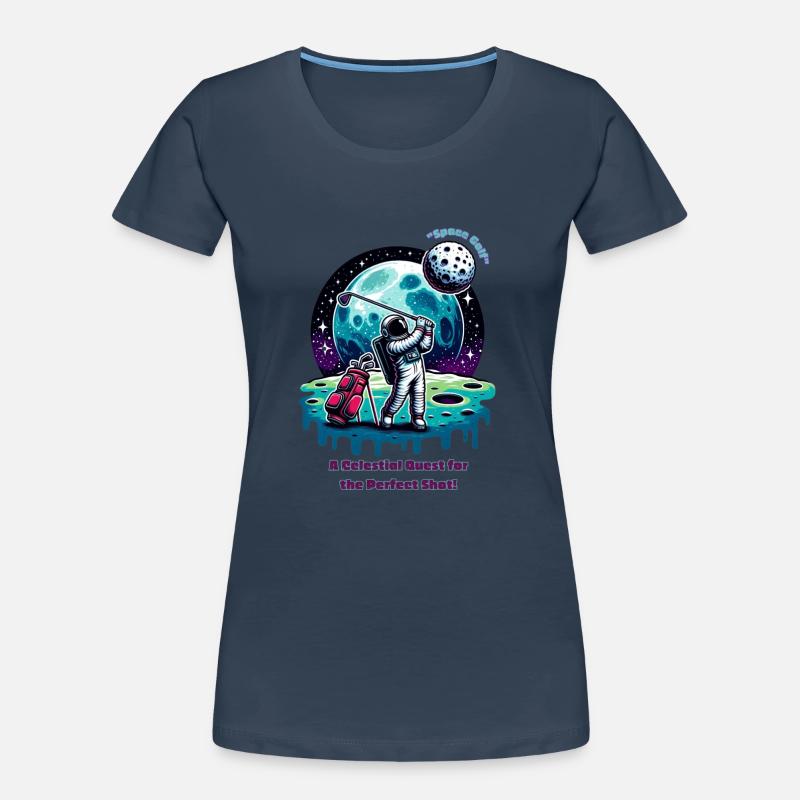 Golf de l’espace T-shirt bio Premium Femme
