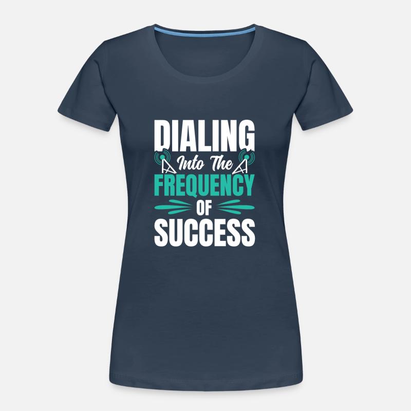 Radio Moderator Frequenz Programmsprecher Frauen Premium Bio T-Shirt