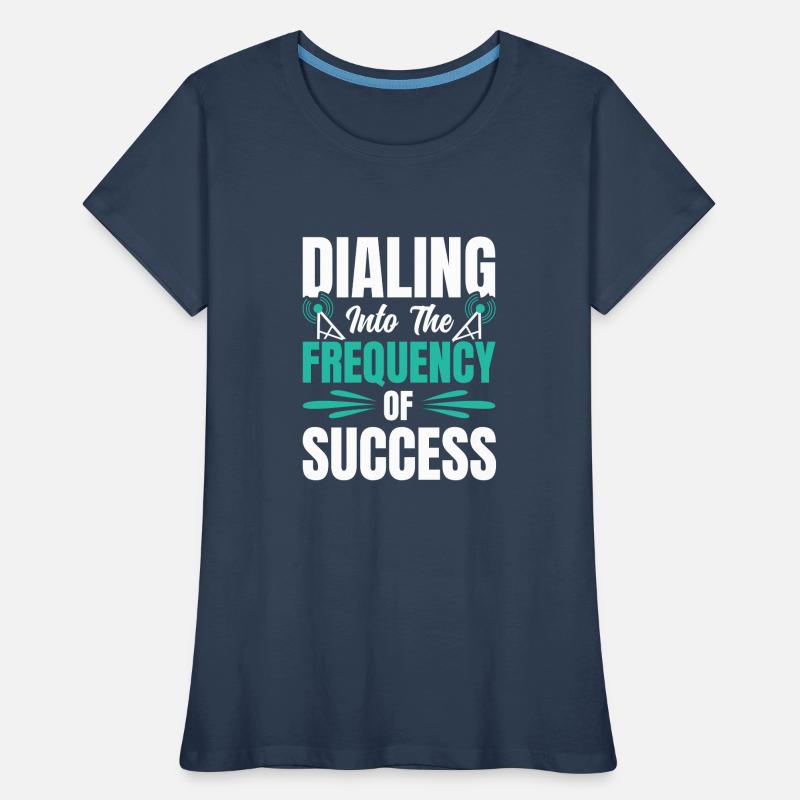 Radio Moderator Frequenz Programmsprecher Frauen Premium Bio T-Shirt