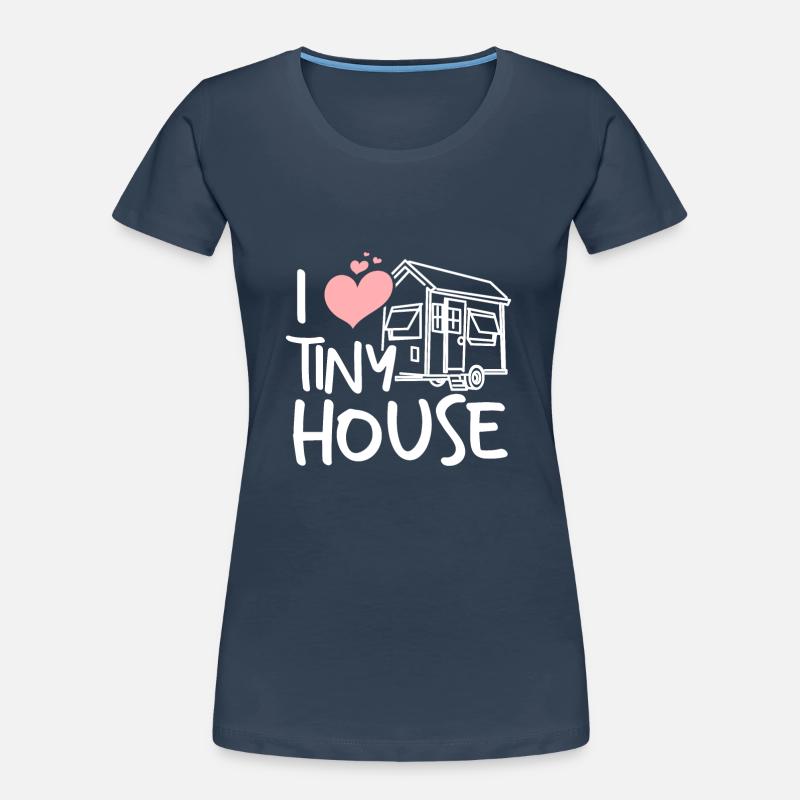 Constructeur de tiny house T-shirt bio Premium Femme