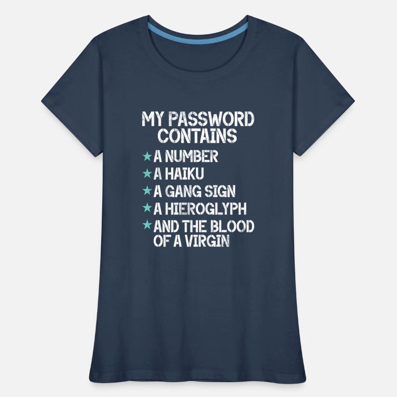 Cyber security hacker hacking Women's Premium Organic T-Shirt