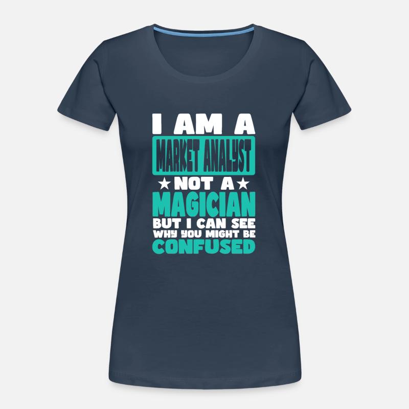 Analyste de marché T-shirt bio Premium Femme