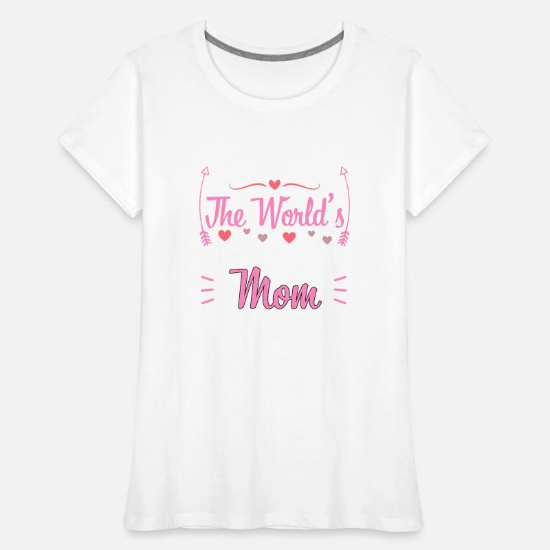 Beste Mutter Bester Mutter-Vatertag Frauen Premium Bio T-Shirt