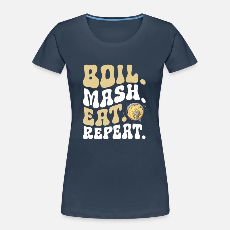 Mashed potatoes Mashed potatoes Women's Premium Organic T-Shirt