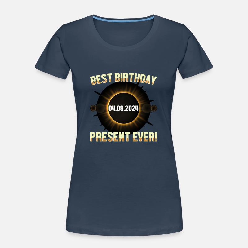 Solar Eclipse - Explore the Darkness Women's Premium Organic T-Shirt