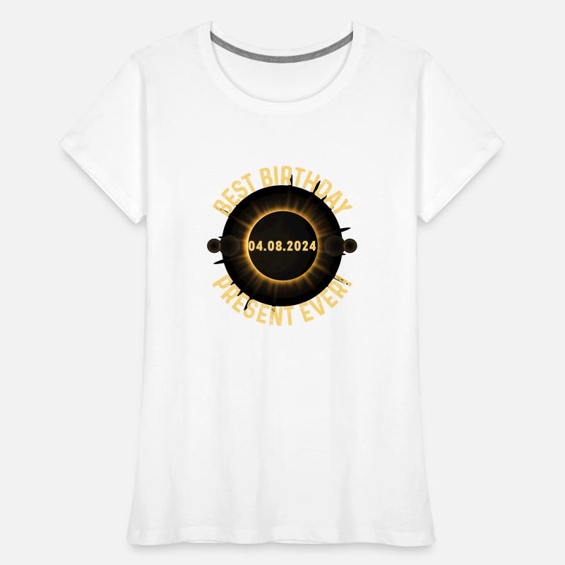Solar Eclipse - Explore the Darkness Women's Premium Organic T-Shirt