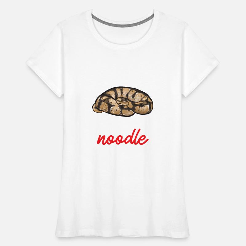 Ball Python Schlange Königspython Frauen Premium Bio T-Shirt