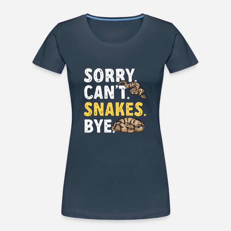 Ball Python Snake King Python Women's Premium Organic T-Shirt