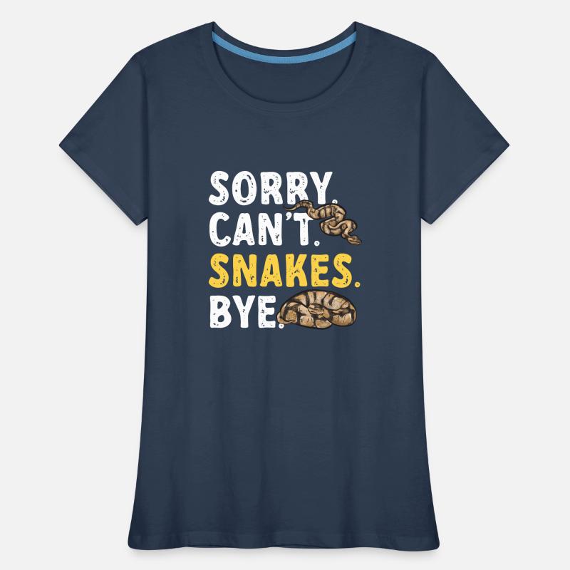 Ball Python Snake King Python Women's Premium Organic T-Shirt