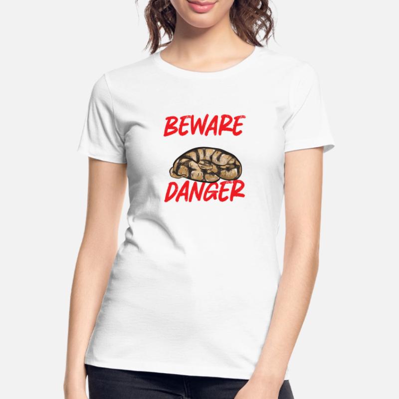 Ball Python Schlange Königspython Frauen Premium Bio T-Shirt