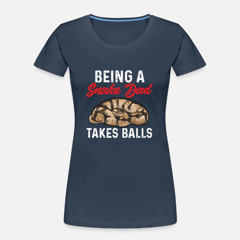 Ball Python Snake King Python Women's Premium Organic T-Shirt