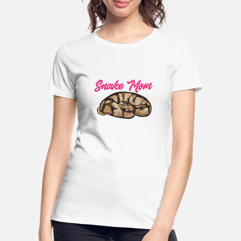 Ball Python Schlange Königspython Frauen Premium Bio T-Shirt
