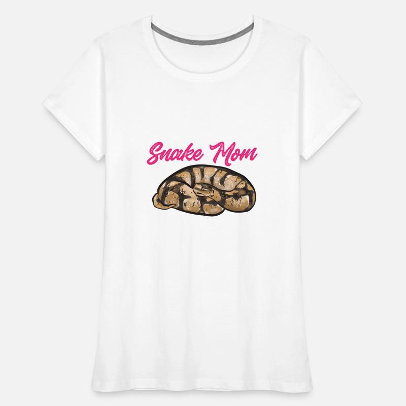 Ball Python Schlange Königspython Frauen Premium Bio T-Shirt