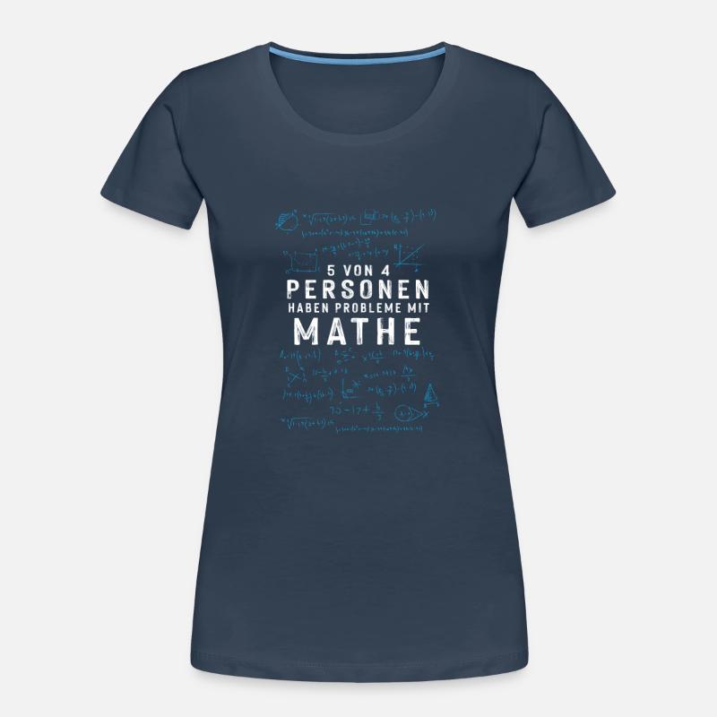 Math Math Teacher Women's Premium Organic T-Shirt