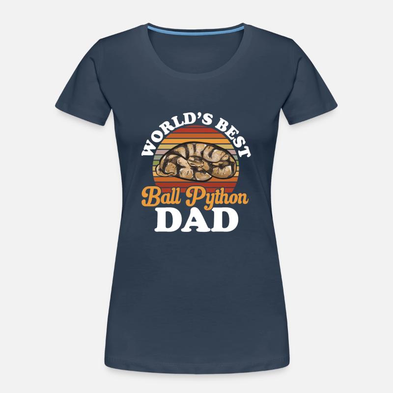 Ball Python Snake King Python Women's Premium Organic T-Shirt