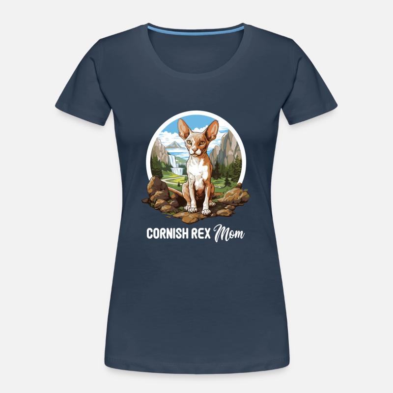 Cornish Rex Kätzchen Cornish Rex Katze Frauen Premium Bio T-Shirt