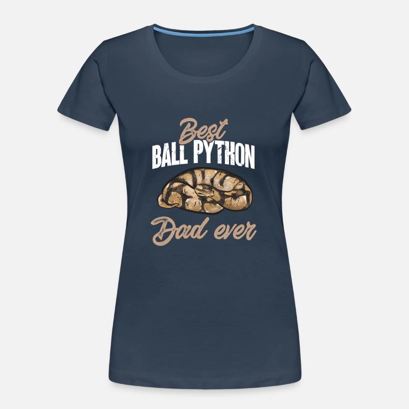 Ball Python Snake King Python Women's Premium Organic T-Shirt