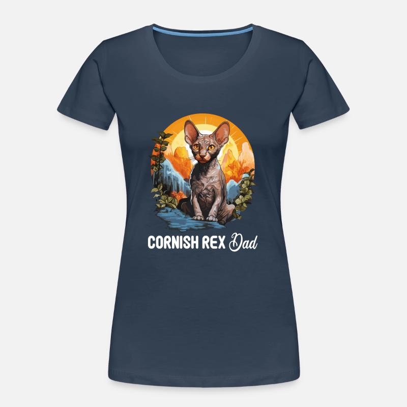 Cornish Rex Kätzchen Cornish Rex Katze Frauen Premium Bio T-Shirt