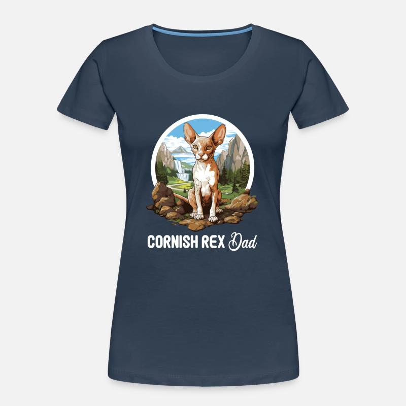 Cornish Rex Kätzchen Cornish Rex Katze Frauen Premium Bio T-Shirt