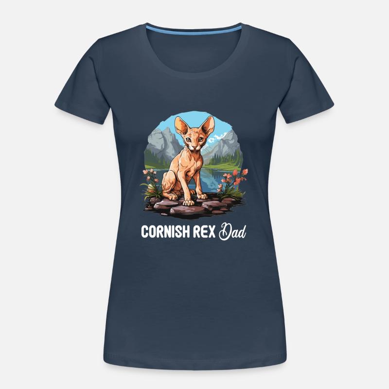 Cornish Rex Kätzchen Cornish Rex Katze Frauen Premium Bio T-Shirt