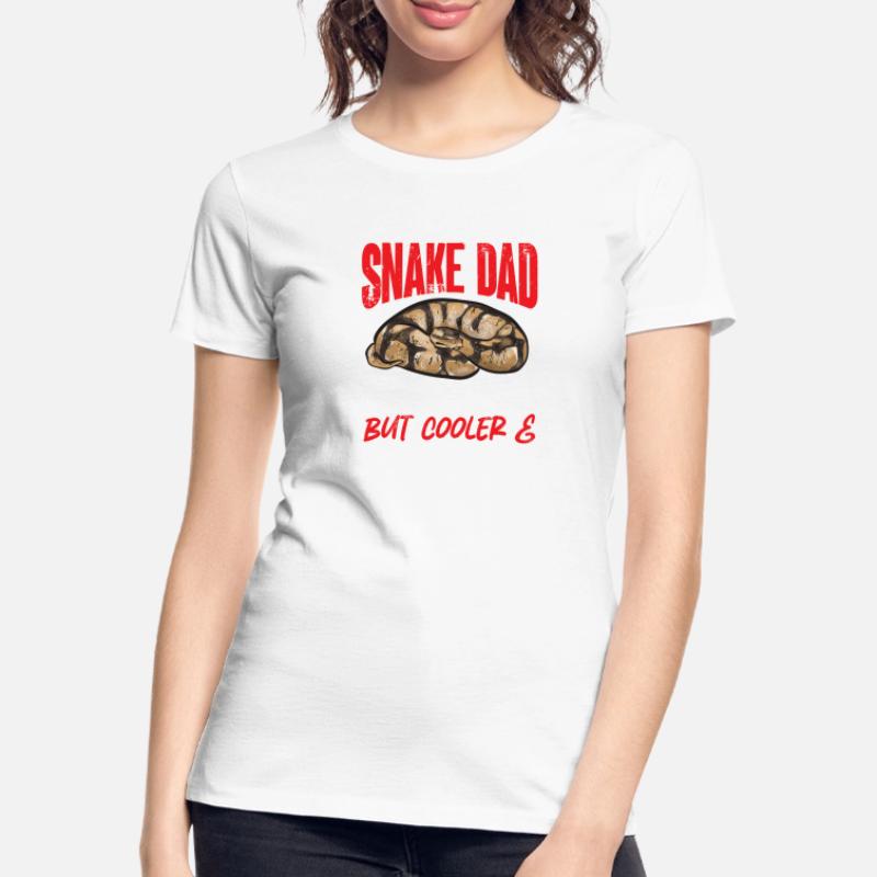 Ball Python Schlange Königspython Frauen Premium Bio T-Shirt