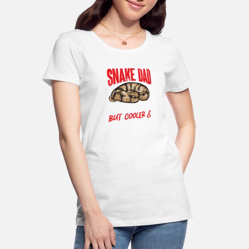 Ball Python Schlange Königspython Frauen Premium Bio T-Shirt
