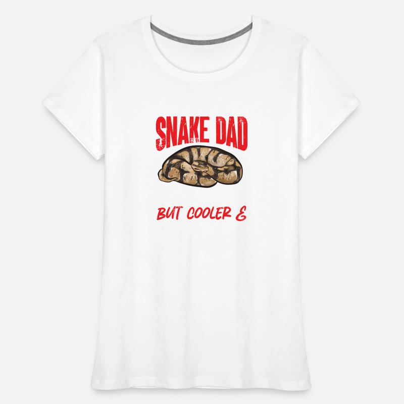 Ball Python Schlange Königspython Frauen Premium Bio T-Shirt