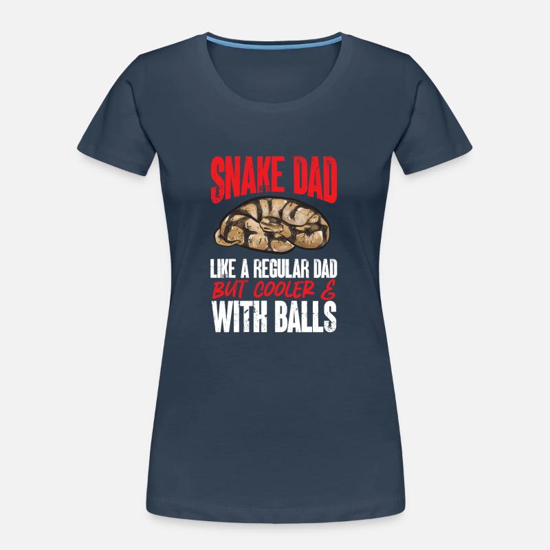 Ball Python Snake King Python Women's Premium Organic T-Shirt