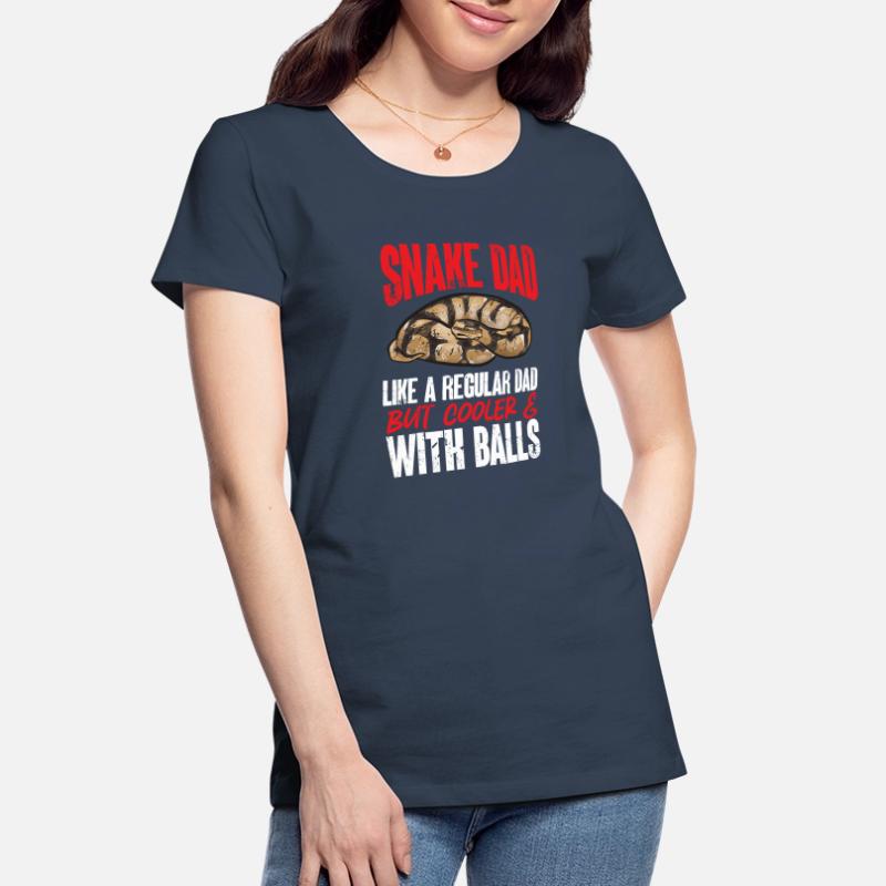 Ball Python Snake King Python Women's Premium Organic T-Shirt