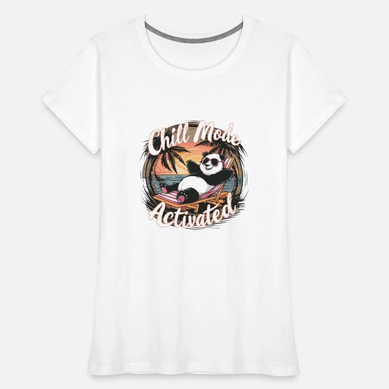 CHILL MODE ACTIVATED Women's Premium Organic T-Shirt