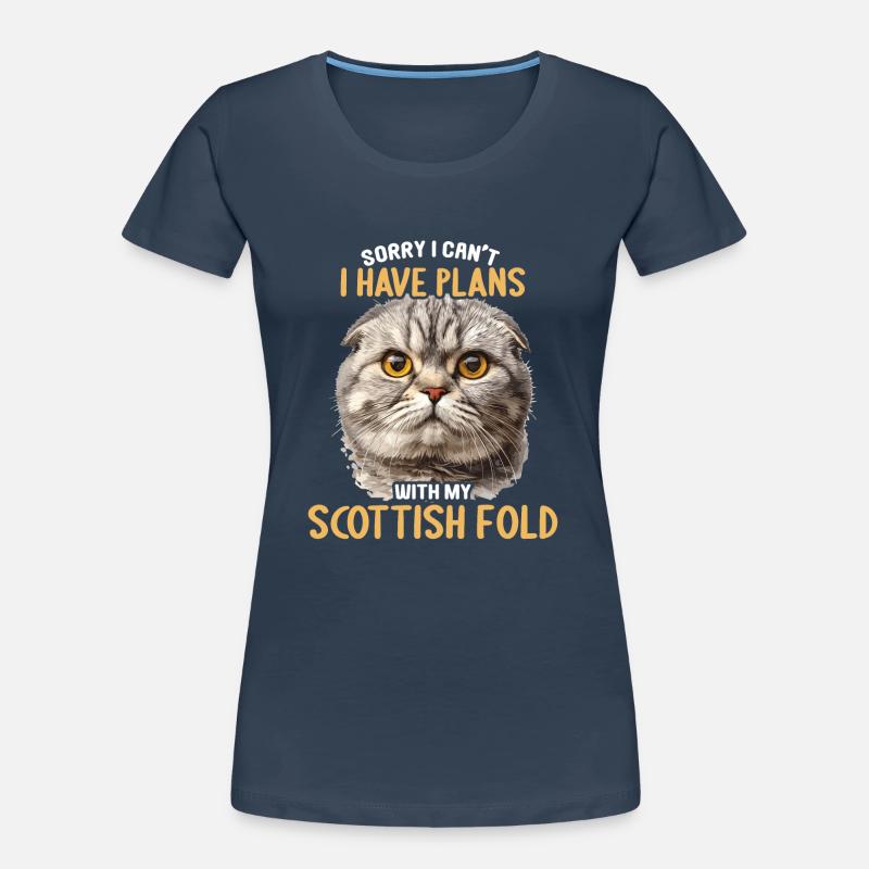 Scottish Fold Kitten Scottish Fold Cat Women's Premium Organic T-Shirt