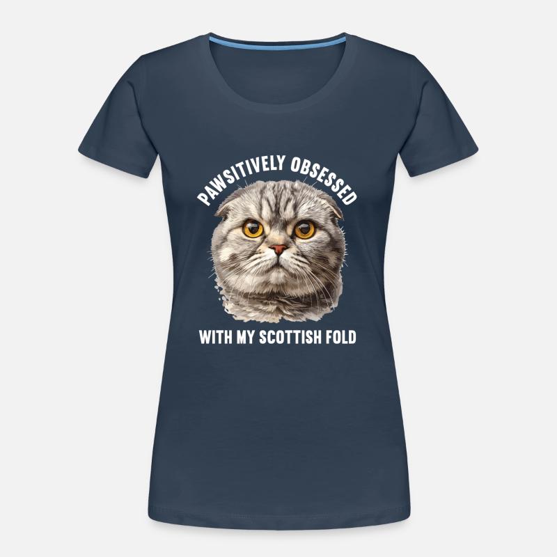 Scottish Fold Kitten Scottish Fold Cat Women's Premium Organic T-Shirt
