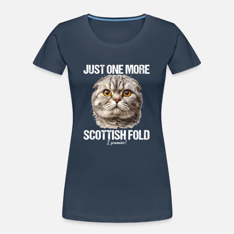 Scottish Fold Kätzchen Scottish Fold Katze Frauen Premium Bio T-Shirt