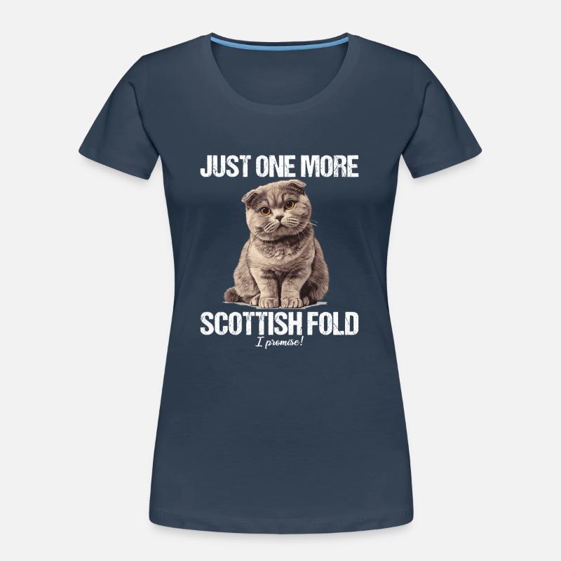Scottish Fold Kätzchen Scottish Fold Katze Frauen Premium Bio T-Shirt