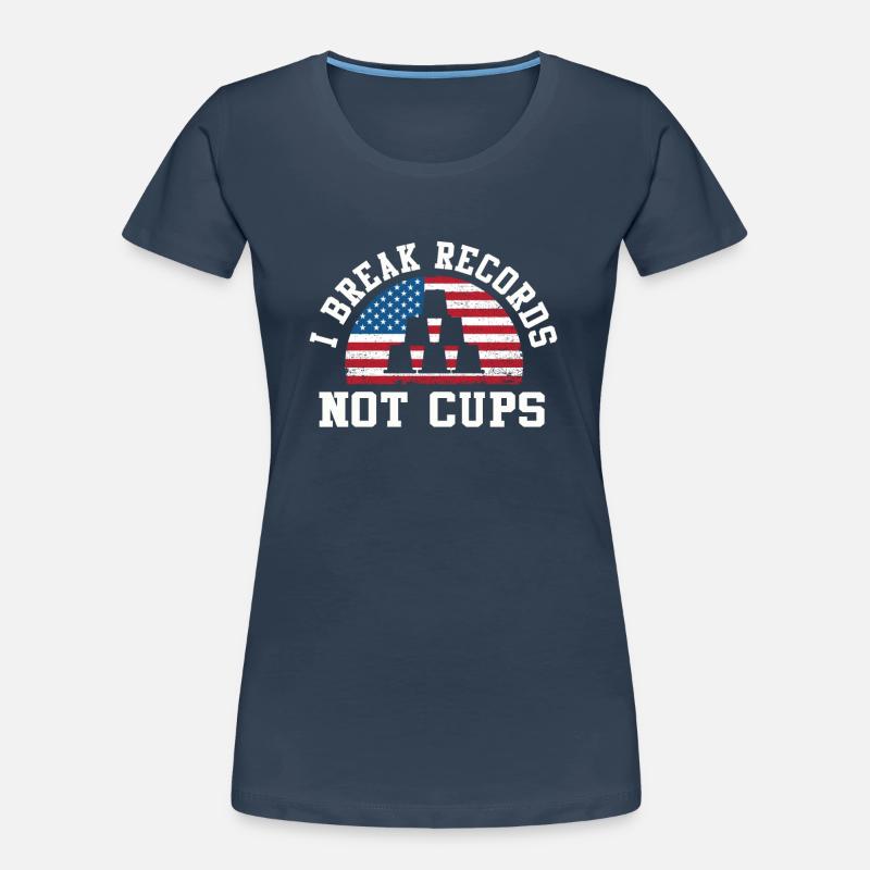 Sport Stacking Stacks Stacked Speed Cup Women's Premium Organic T-Shirt