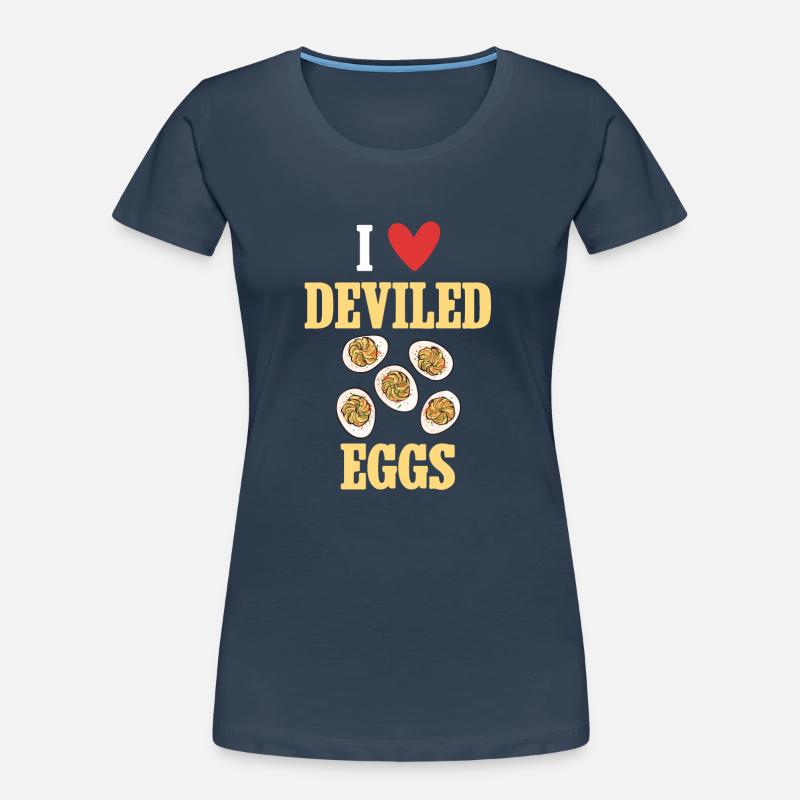 Stuffed Eggs Deviled Eggs Women's Premium Organic T-Shirt